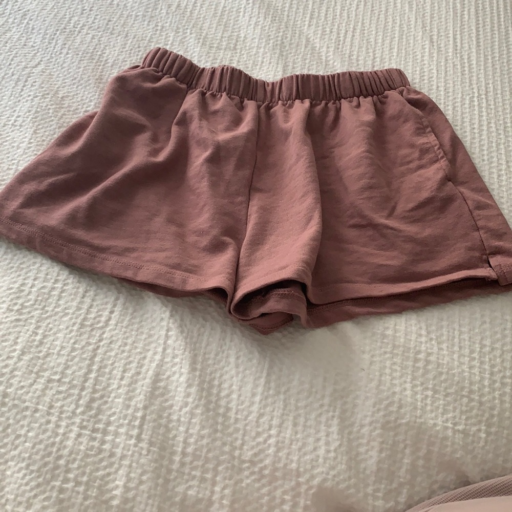 Comfy darker pink shorts